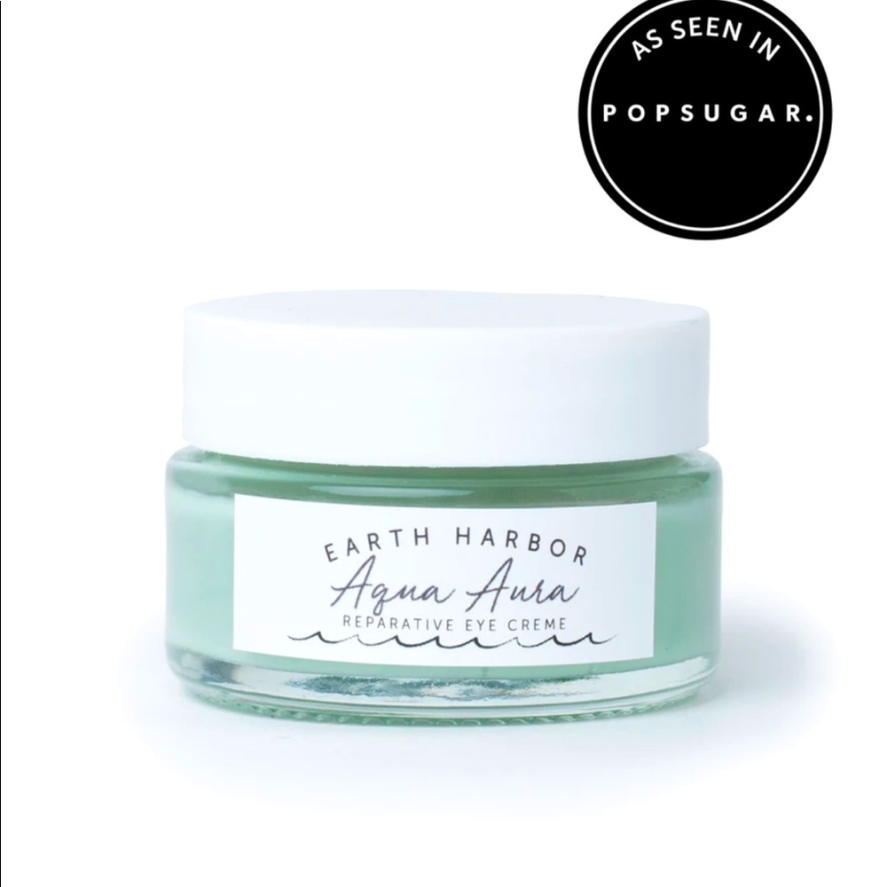 “Aqua aura “reparative eye creme - seaweed collagen+ BLUE TANSY .5 OZ
